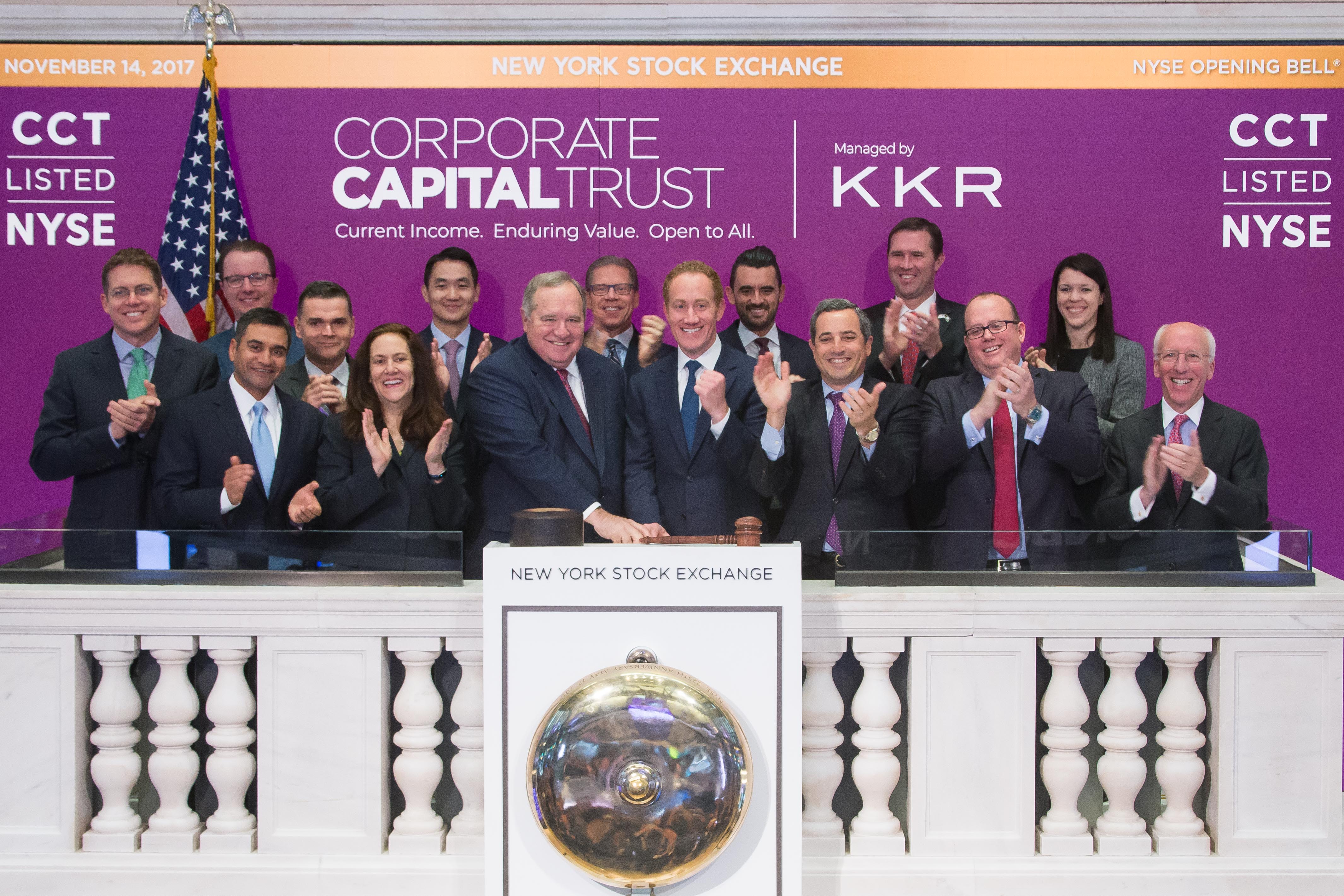 Corporate Capital Trust Begins Trading on NYSE