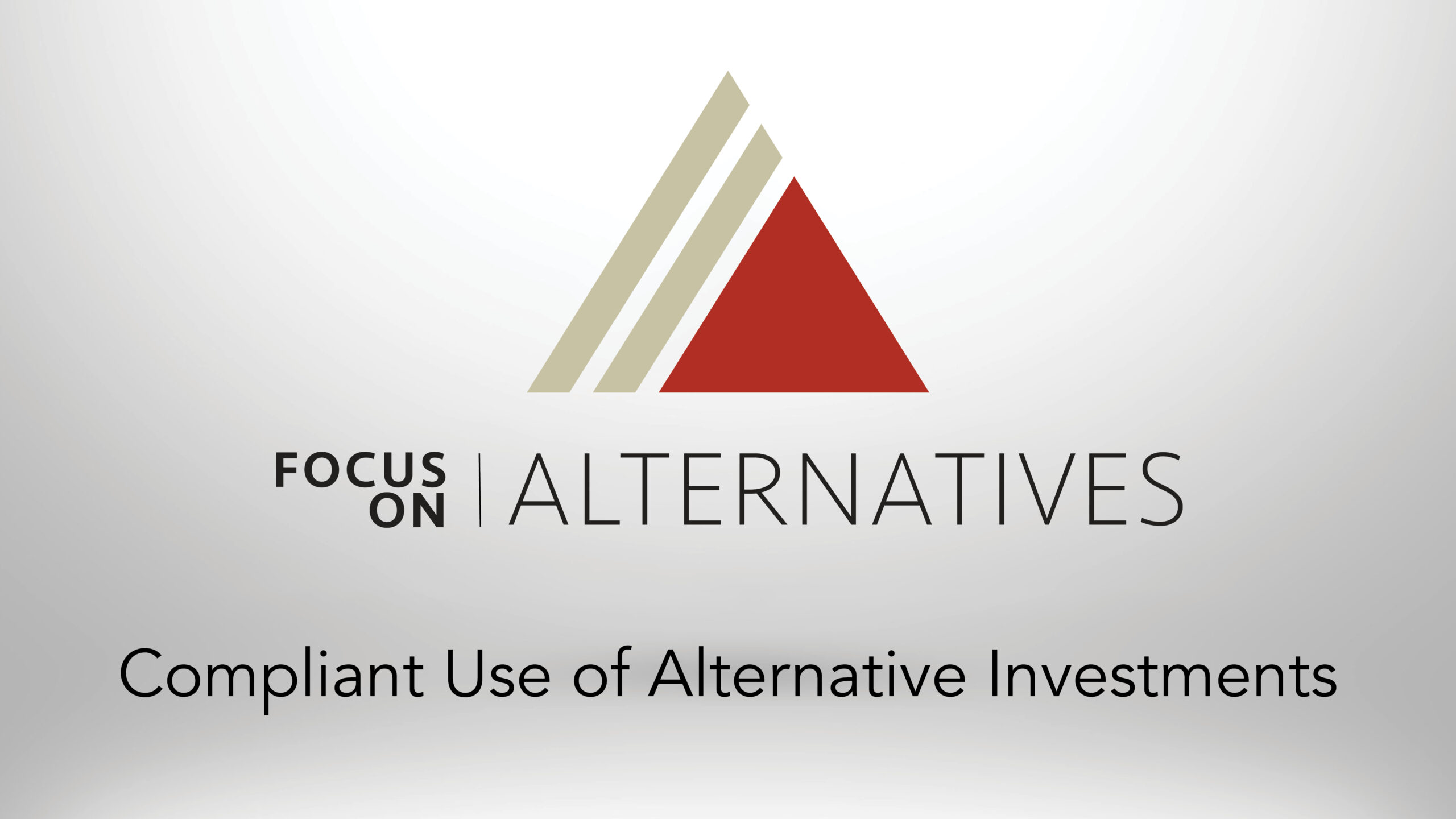 ADISA Video: Compliant Use of Alternative Investments