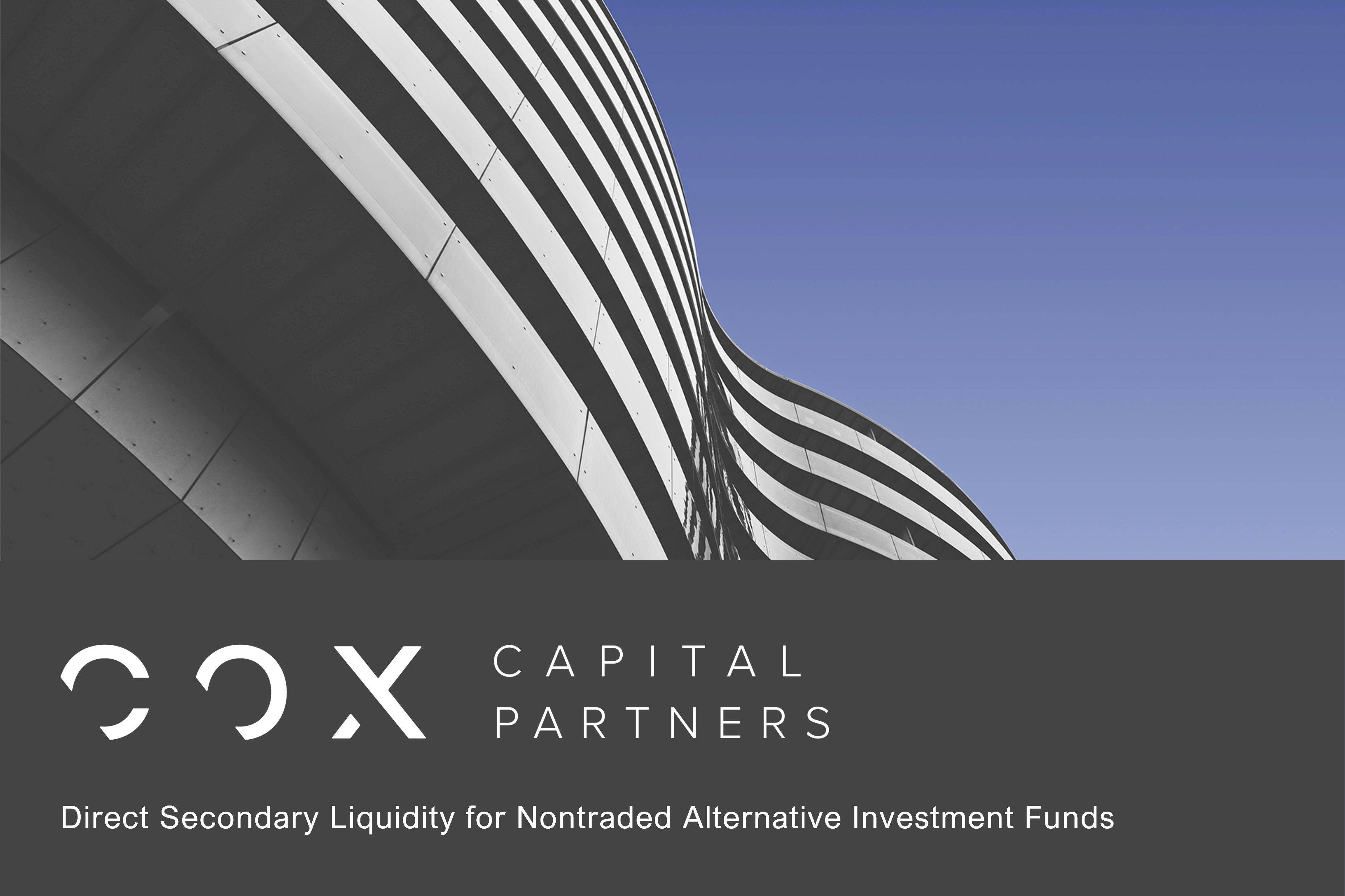 SPONSORED: Cox Capital Partners Provides Direct Secondary Liquidity for Nontraded  Alts