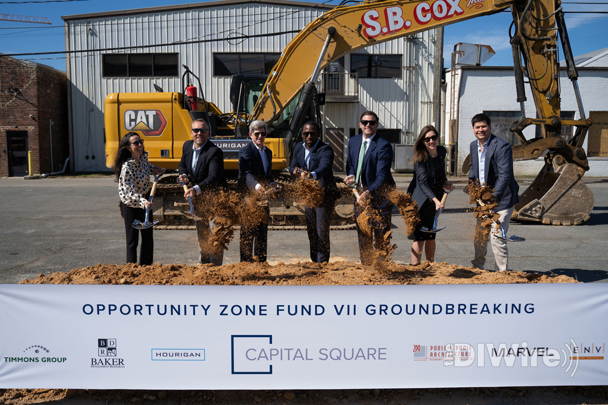 Capital Square Begins Construction on Fifth Multifamily OZ Project in Richmond, Virginia