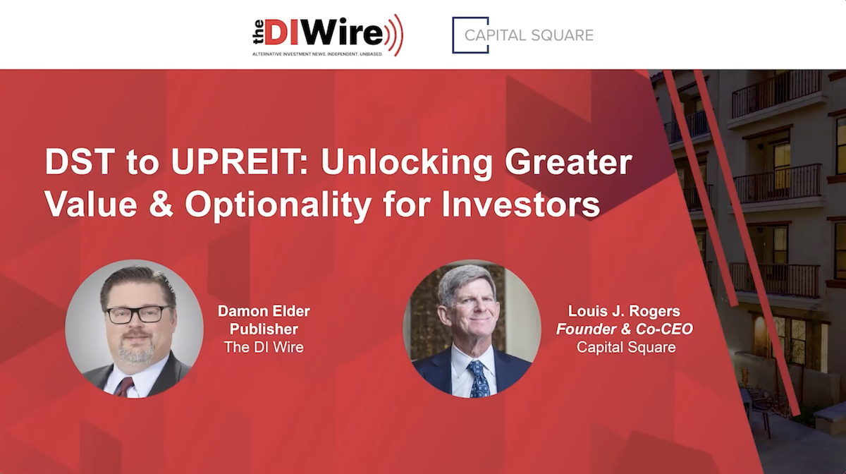 DST to UPREIT: Unlocking Greater Value & Optionality for Investors