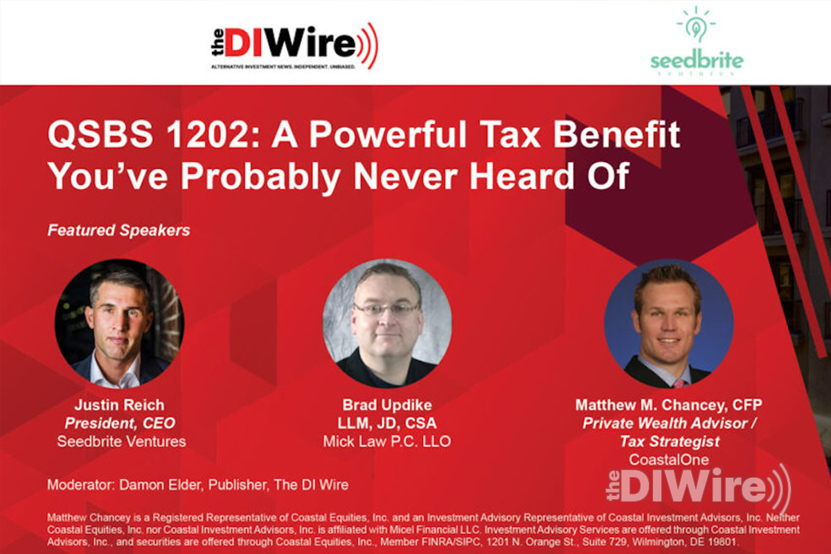 Webinar Video: QSBS 1202: A Powerful Tax Benefit You’ve Probably Never Heard Of